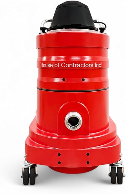 HOC EDCO VAC-200 200 CFM Vacuum with 3.2 HP Dual Electric Motor Single Phase + HEPA Filtration - North American Made