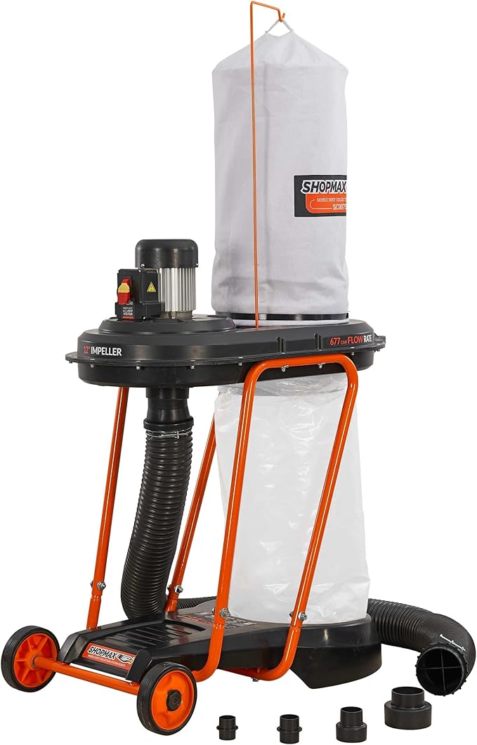 SHOPMAX 20 Gal. 6.3 amp Dust Collector